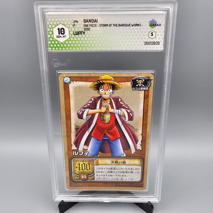 2002! Luffy (Hyper Rare) Vintage Gem Mint Graded card - Graad 10