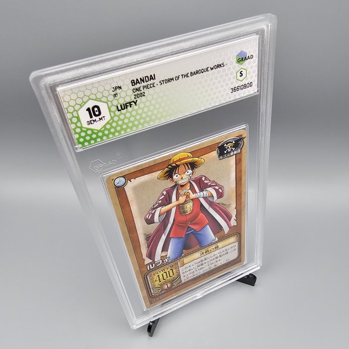 2002! Luffy (Hyper Rare) Vintage Gem Mint Graded card - Graad 10