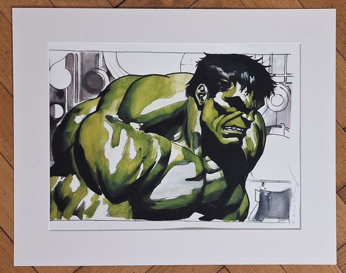 Emma Wildfang - Original Artwork HULK - watercolor edition