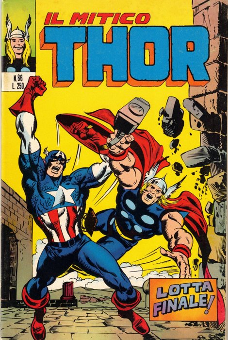 Thor nn. 80-81-83-84-85-86-87-88-89 - Lotto - 9 Comic - Første udgave - 1974/1974