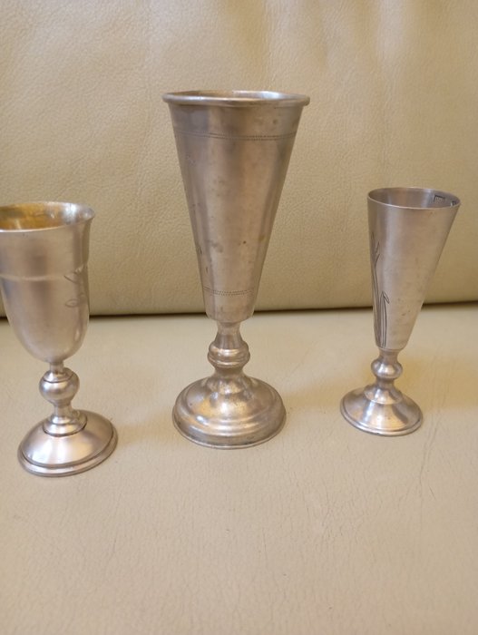 Kiddush kop (3) - .875 (84 zolotnik) sølv - Judaica briller