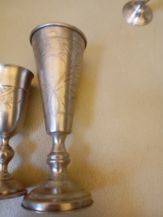 Kiddush kop (3) - .875 (84 zolotnik) sølv - Judaica briller