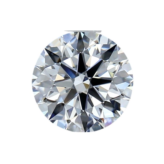 Ingen mindstepris - 1 pcs Diamant  (Natur)  - 1.08 ct - Rund - D (farveløs) - IF - International Gemological Institute (IGI) - Ideel skåret diamant