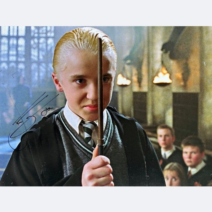 Harry Potter - Signed by Tom Felton (Draco Malfoy)