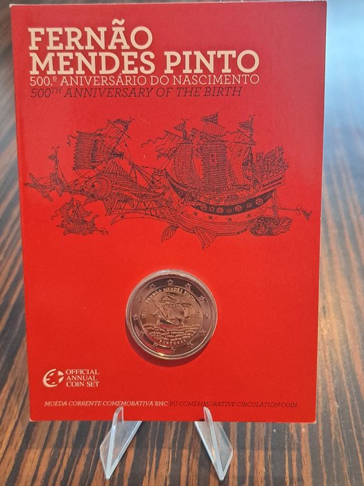 Portugal. 2 Euro 2011 BY + Proof (2moedas)  (Ingen mindstepris)