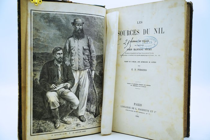 E.D Forgues - Les sources du Nil - Journal de Voyage du Capitaine John Hanning Speke - 1864