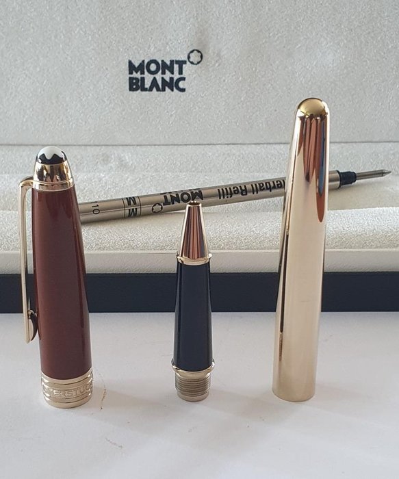 Montblanc - SOLITAIRE MEISTERTÜCK CITRINE - Rollerpen