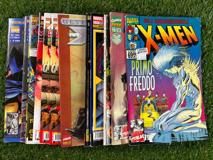 Supereroi Marvel 73x albi assortiti - Uomo Ragno, Fantastici quattro, X-men - 73 Album - Første udgave - 1992