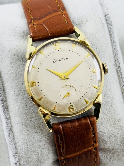 Bulova - Ultra Slim Patina Dial - Ingen mindstepris - 8553095 - Mænd - 1960-1969