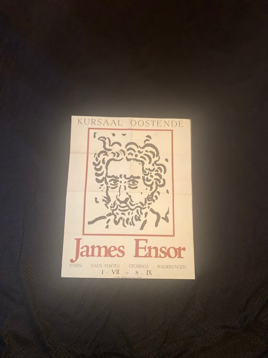 Museum posters - James Ensor Kursaal Oostende 1974 - jaren 1970 - 1970‹erne