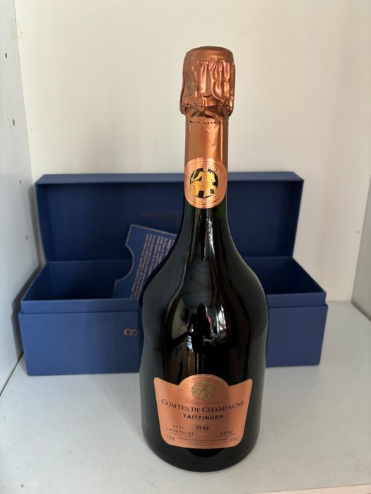 1996 Taittinger Comtes de Champagne Rosé - Champagne - 1 Flaske (075L)