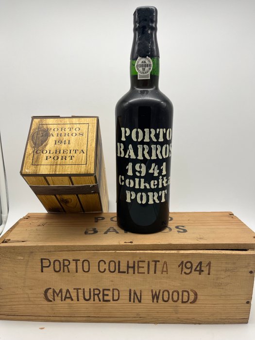 1941 Barros, Almeida  Ca. - Porto Barros - Colheita Port - Flasket 1979 -  Douro  - 1 Flaske (0,75L)