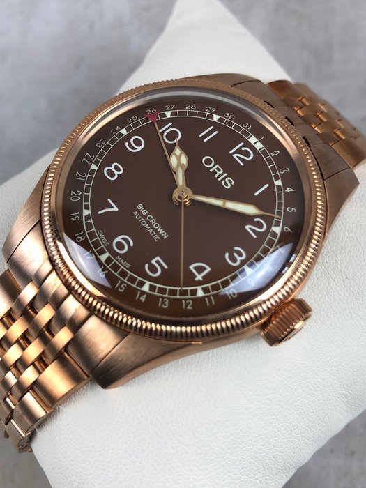 Oris - Big Crown Pointer Date Bronze Automatic - 01 754 7741 3166-07 8 20 01 - Mænd - 2011-nu