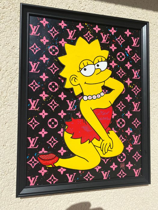 CASH - LISA SIMPSON x LOUIS VUITTON