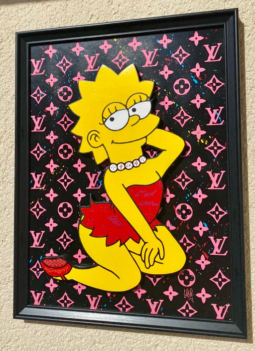 CASH - LISA SIMPSON x LOUIS VUITTON