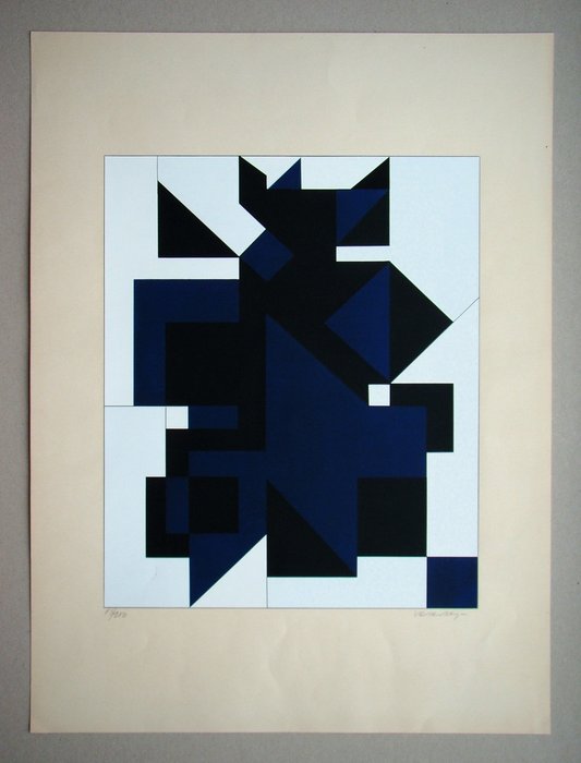 Victor Vasarely (1906-1997) - Utica