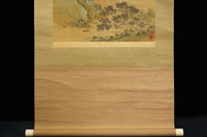 Landscape - Shungyu 春牛 - Japan - Meiji-perioden (1868-1912)  (Ingen mindstepris)