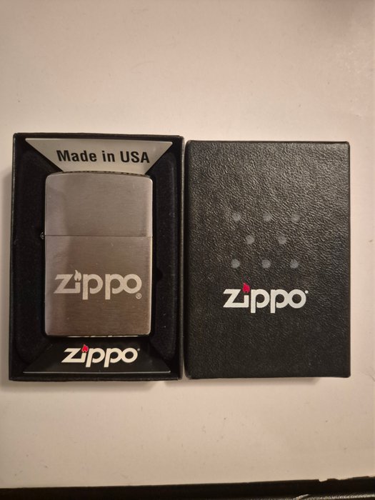 Zippo - Lighter - Forsølvet