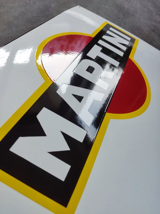 Martini - Martini enamel sign Emailschild Emaille Schild