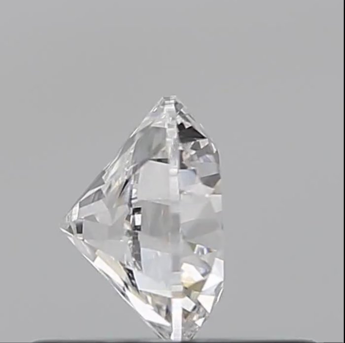 Ingen mindstepris - 1 pcs Diamant  (Natur)  - 0.50 ct - Rund - D (farveløs) - VS1 - Gemological Institute of America (GIA)