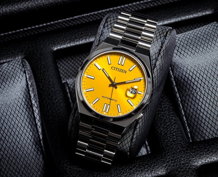 Citizen - Tsuyosa Automatique - Edition Yellow - Ingen mindstepris - Mænd - 2023