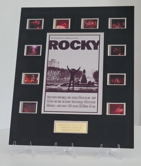 Rocky - Framed Film Cell Display with COA