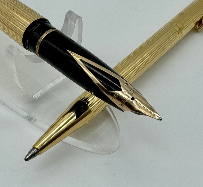 Sheaffer - Targa - 1005 - 18kt Gold Plated *2 pieces Set* - Pen