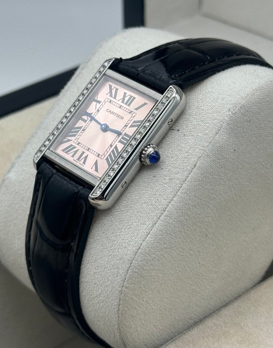 Cartier - Tank Solo - 3170 - Kvinder - 2010-2020