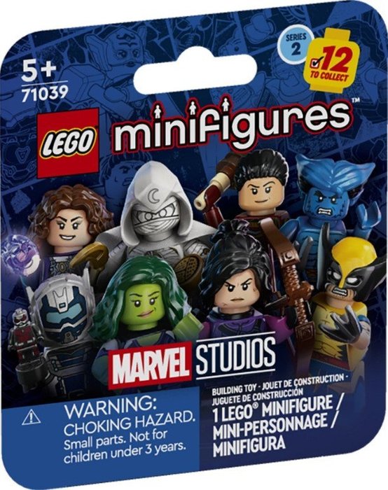 Lego - Marvel - 71039 - Marvel Minifigures series 2 (complete set of 12)