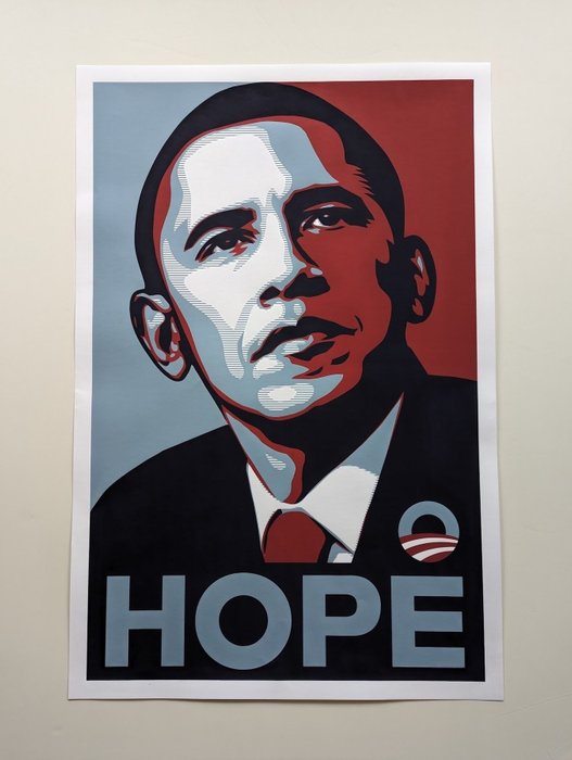 Shepard Fairey (OBEY) (1970) - Obama HOPE + Bonuses