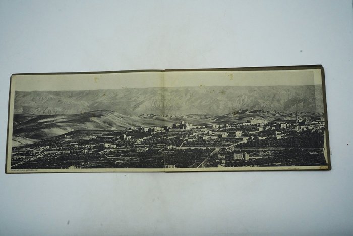 SN - Photographies panoramiques : Bethléhem / Jérusalem / Nazareth - 1900