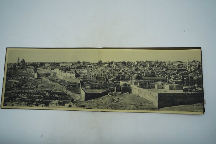 SN - Photographies panoramiques : Bethléhem / Jérusalem / Nazareth - 1900