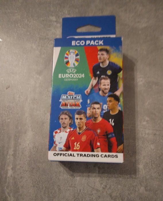 2024 Topps Match Attax UEFA Euro - 7 Booster box - Næsten så god som ny (NM)