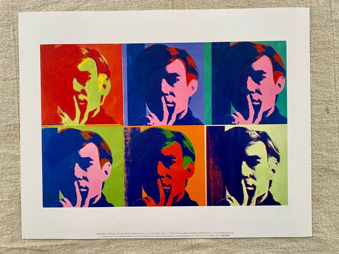 Andy Warhol (1928-1987) - A Set of Six Self-Portraits