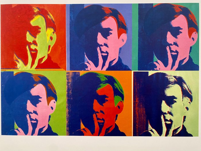 Andy Warhol (1928-1987) - A Set of Six Self-Portraits