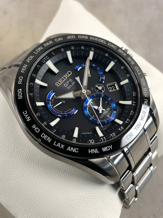 Seiko - Astron GPS Solar - Ingen mindstepris - SBXB107 - Mænd - 2011-nu