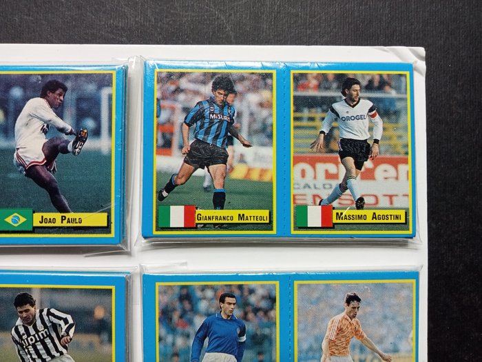 Panini - Vallardi Microcards - Maradona/Gullit/Van Basten/Etc - Factory seal - (18/18) Complete Set