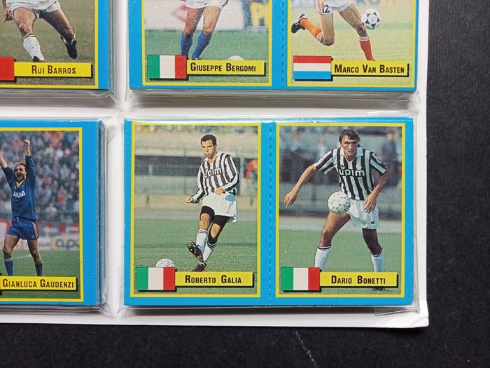 Panini - Vallardi Microcards - Maradona/Gullit/Van Basten/Etc - Factory seal - (18/18) Complete Set