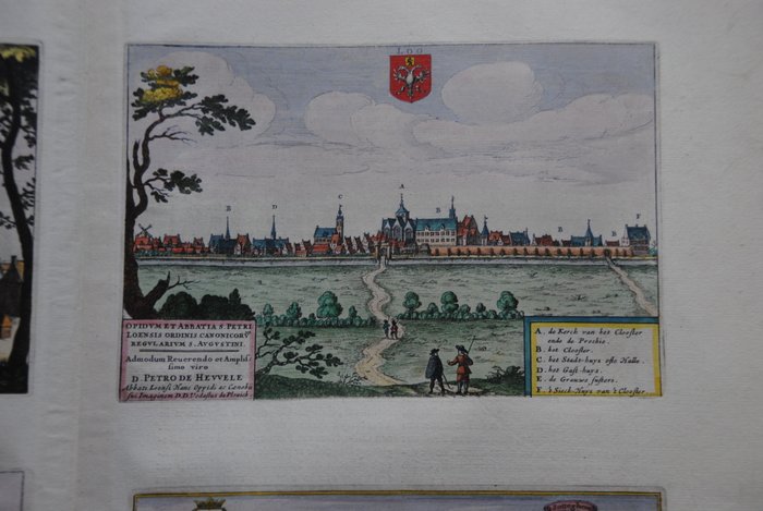 Belgien - Elverdinge, Roesbrugge, Lo, Zottegem; J. Blaeu - [4 afbeeldingen] - 1621-1650