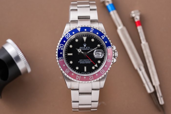 Rolex - GMT-Master II Pepsi - 16710 - Mænd - 2000-2010