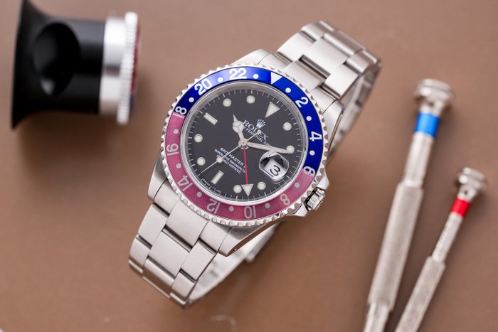 Rolex - GMT-Master II Pepsi - 16710 - Mænd - 2000-2010