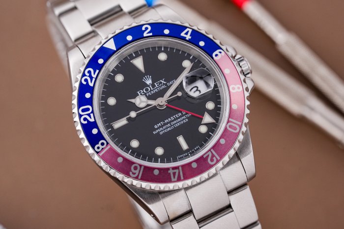 Rolex - GMT-Master II Pepsi - 16710 - Mænd - 2000-2010