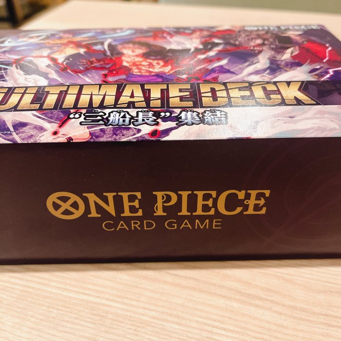 Bandai - 1 Booster box - ONE PIECE ULTIMATE CECK　Three captains gather - Luffy /Trafalgar Law /Eustace Kid - ULTIMATE CECK　Three captains gather