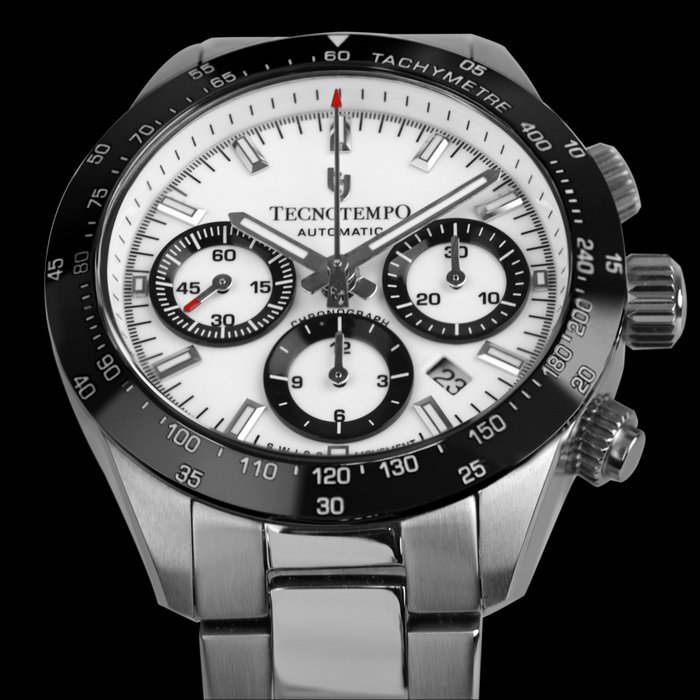 Tecnotempo - "Chrono Round" - Designed and Assembled in Italy - Swiss Movt - Limited Edition - - TT200ROAB - Mænd - 2011-nu