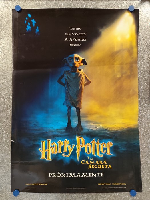 Harry Potter - The Sorcerer's Stone and the Chamber of Secrets - 2 Original Spanish Poster year 2001 - 2002