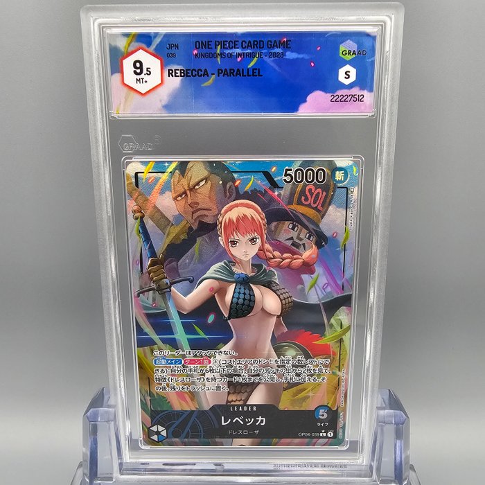 Rebecca [Alternate Art] OP04-039 L Graded card - Graad 9.5