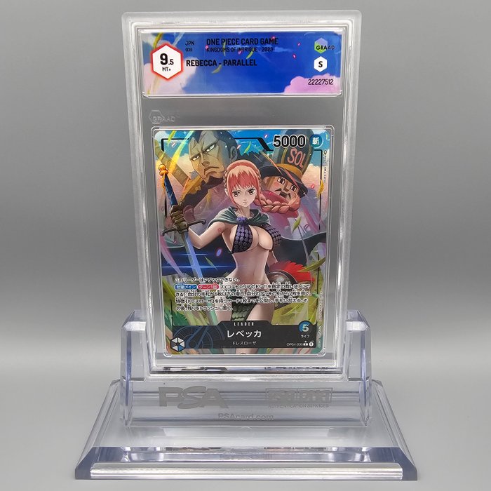 Rebecca [Alternate Art] OP04-039 L Graded card - Graad 9.5