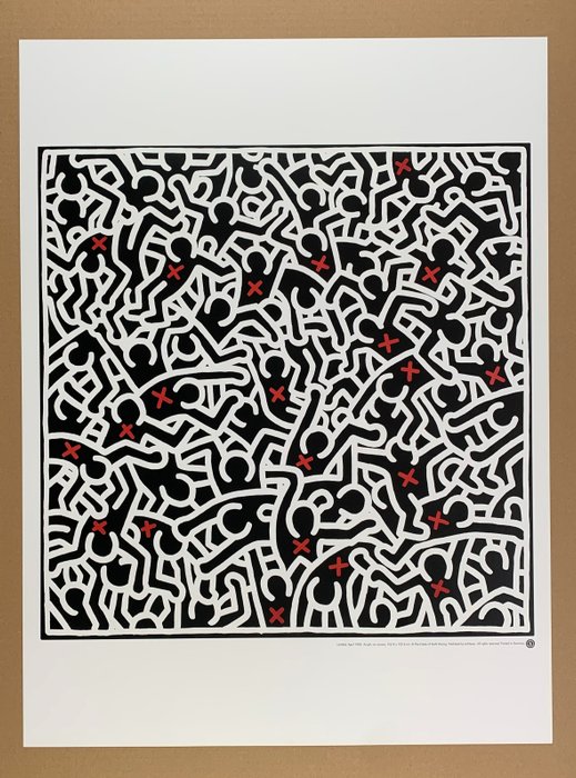 Keith Haring (1958-1990) After - Untitled April, 1985