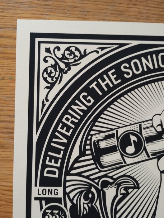 Shepard Fairey (OBEY) (1970) - Sonic Firestorm (artist proof)