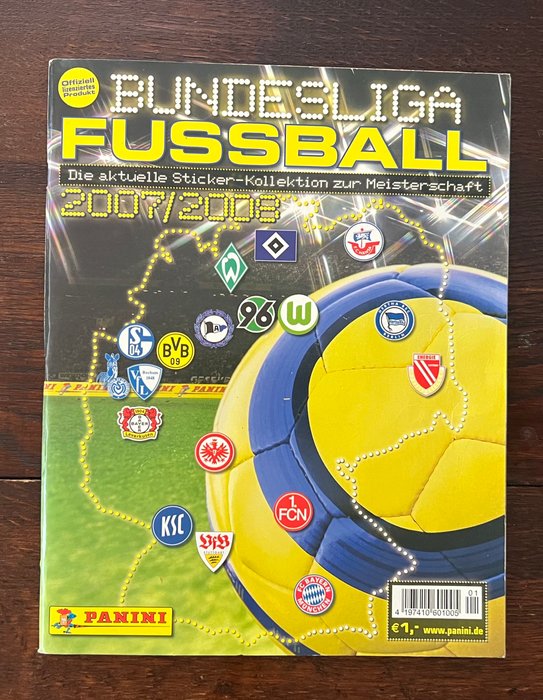 Panini/Topps - Bundesliga Fussball 98/07/08/11/12 - 3 Complete Album